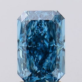 2.00 ct, Fancy Vivid Blue/VS1, Radiant cut IGI Graded Diamond