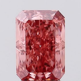 2.55 ct, Fancy Vivid Pink/VS1, Radiant cut IGI Graded Diamond
