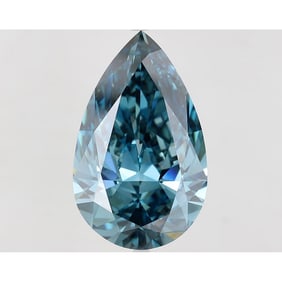 16.02 ct, Fancy Vivid Blue/VS1, Pear cut IGI Graded Diamond