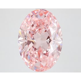4.79 ct, Fancy Vivid Pink/VS1, Oval cut IGI Graded Diamond