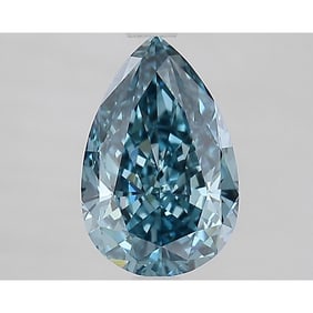 2.09 ct, Fancy Vivid Blue/VVS2, Pear cut IGI Graded Diamond