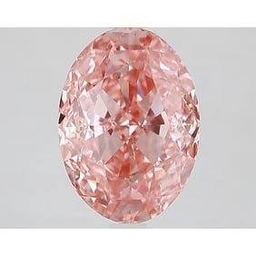 3.51 ct, Fancy Vivid Pink/VS1, Oval cut IGI Graded Diamond