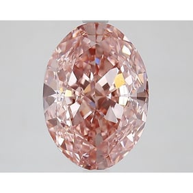4.70 ct, Fancy Vivid Pink/VS1, Oval cut IGI Graded Diamond