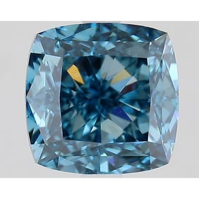 3.02 ct, Fancy Vivid Blue/VS1, Cushion cut IGI Graded Diamond