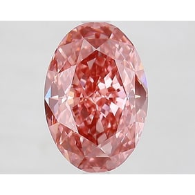 3.10 ct, Fancy Vivid Pink/VS1, Oval cut IGI Graded Diamond