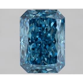 2.09 ct, Fancy Vivid Blue/VVS2, Radiant cut IGI Graded Diamond