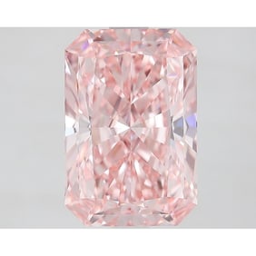 3.02 ct, Fancy Vivid Pink/VVS2, Radiant cut IGI Graded Diamond