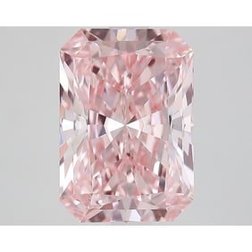 3.08 ct, Fancy Vivid Pink/VVS2, Radiant cut IGI Graded Diamond