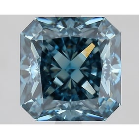 3.27 ct, Fancy Vivid Blue/VS1, Radiant cut IGI Graded Diamond