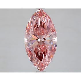 3.03 ct, Fancy Vivid Pink/VS1, Marquise cut IGI Graded Diamond