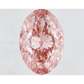 21.00 ct, Fancy Vivid Pink/VS1, Oval cut IGI Graded Diamond