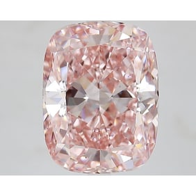 6.55 ct, Fancy Intense Pink/VS1, Cushion cut IGI Graded Diamond