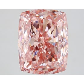 6.06 ct, Fancy Vivid Pink/VS2, Cushion cut IGI Graded Diamond