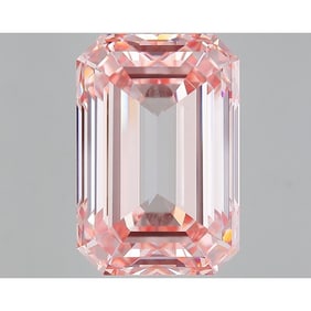 14.41 ct, Fancy Intense Pink/VS1, Emerald cut IGI Graded Diamond