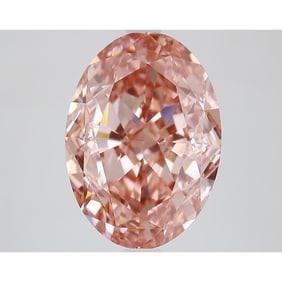 6.26 ct, Fancy Vivid Pink/VS1, Oval cut IGI Graded Diamond