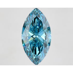5.77 ct, Fancy Vivid Blue/VS1, Marquise cut IGI Graded Diamond