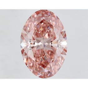 18.41 ct, Fancy Vivid Pink/VS1, Oval cut IGI Graded Diamond