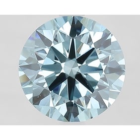 2.19 ct, Fancy Vivid Blue/VS1, Round cut IGI Graded Diamond