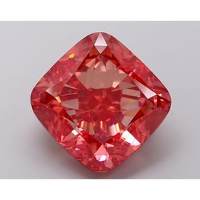 13.07 ct, Fancy Vivid Pink/VS1, Cushion cut IGI Graded Diamond