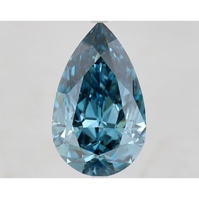 8.00 ct, Fancy Vivid Blue/VS1, Pear cut IGI Graded Diamond