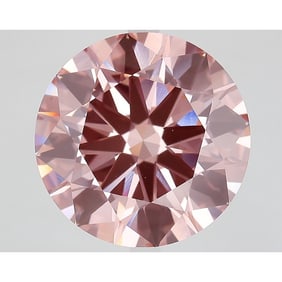 11.01 ct, Fancy Vivid Pink/VS1, Round cut IGI Graded Diamond