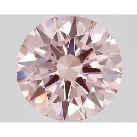 3.52 ct, Fancy Intense Pink/VVS2, Round cut IGI Graded Diamond
