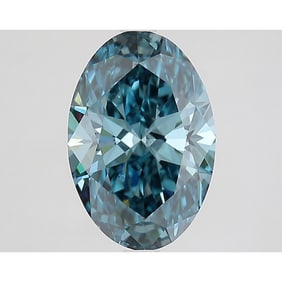 3.19 ct, Fancy Vivid Blue/VS1, Oval cut IGI Graded Diamond
