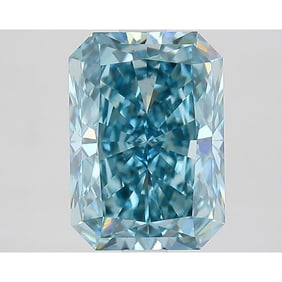 2.91 ct, Fancy Vivid Blue/VS1, Radiant cut IGI Graded Diamond
