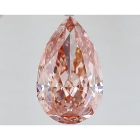 16.09 ct, Fancy Vivid Pink/VS1, Pear cut IGI Graded Diamond