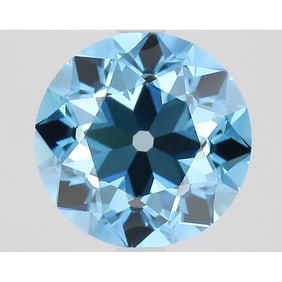 2.95 ct, Fancy Vivid Blue/VS1, European cut IGI Graded Diamond