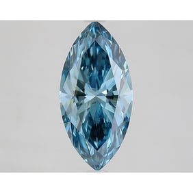 3.04 ct, Fancy Vivid Blue/VS1, Marquise cut IGI Graded Diamond