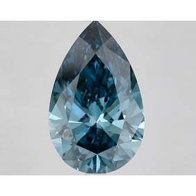 5.01 ct, Fancy Vivid Blue/VS1, Pear cut IGI Graded Diamond