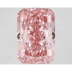 7.34 ct, Fancy Vivid Pink/VS1, Radiant cut IGI Graded Diamond