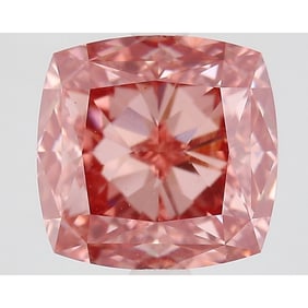 3.83 ct, Fancy Vivid Brown Pink/VS1, Cushion cut IGI Graded Diamond