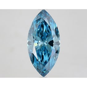 3.00 ct, Fancy Vivid Blue/VS1, Marquise cut IGI Graded Diamond