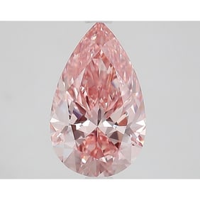 2.22 ct, Fancy Vivid Pink/VS1, Pear cut IGI Graded Diamond