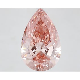 6.26 ct, Fancy Vivid Brown Pink/VS1, Pear cut IGI Graded Diamond