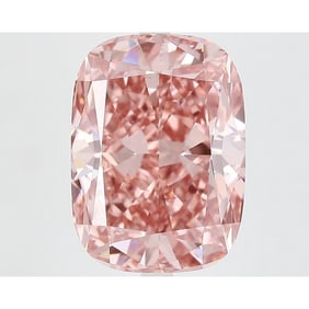 10.66 ct, Fancy Vivid Pink/VS1, Cushion cut IGI Graded Diamond
