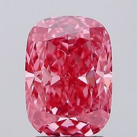 2.51 ct, Fancy Vivid Pink/VVS2, Cushion cut IGI Graded Diamond