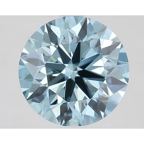 2.40 ct, Fancy Vivid Blue/VVS2, Round cut IGI Graded Diamond