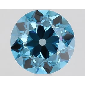 2.01 ct, Fancy Vivid Blue/VVS2, European cut IGI Graded Diamond