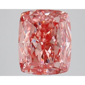 5.05 ct, Fancy Vivid Pink/VVS2, Cushion cut IGI Graded Diamond