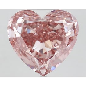 20.00 ct, Fancy Vivid Pink/VS1, Heart cut IGI Graded Diamond