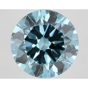 11.00 ct, Fancy Vivid Blue/VS1, Round cut IGI Graded Diamond