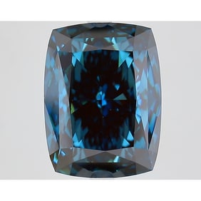 8.04 ct, Fancy Vivid Blue/VS1, Cushion cut IGI Graded Diamond