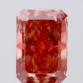 10.03 ct, Fancy Vivid Red/VS1, Radiant cut IGI Graded Diamond