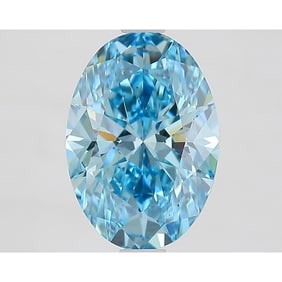 2.21 ct, Fancy Vivid Blue/VS1, Oval cut IGI Graded Diamond