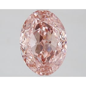 2.69 ct, Fancy Intense Brownish Pink/VS1, Oval cut IGI Graded Diamond