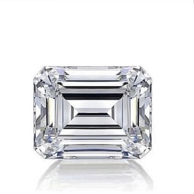 9.54 ct, E/VVS2, Emerald cut IGI Graded Diamond