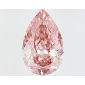 18.11 ct, Fancy Vivid Pink/VS1, Pear cut IGI Graded Diamond